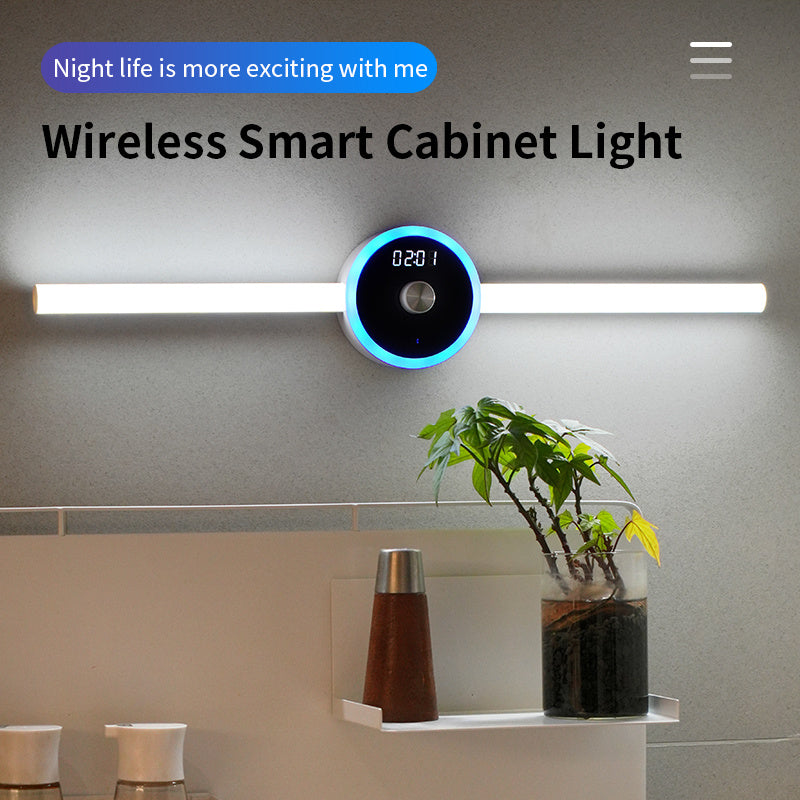 Smart LED Cabinet Light – Motion Sensor & Timer Wardrobe Light